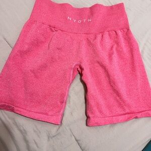 NVGTN Women's Bright Pink Bike Shorts